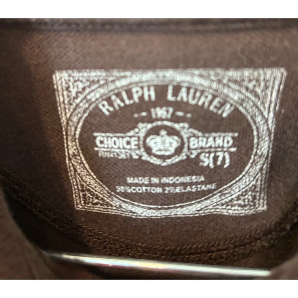 Girls Ralph Lauren Brown‎ Polo Dress